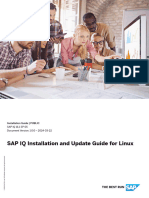 SAP IQ Installation and Configuration Linux en