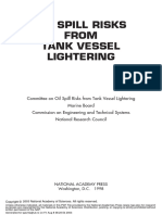 Oil Spill Risks From Tank Vessel Lightering