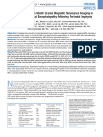 Additional Value of 3-Month Cranial Magnetic Resonance Imaging in Infants With Neonatal Encephalopathy Following Perinatal Asphyxia