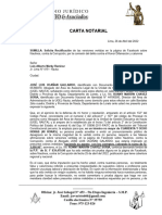 Carta Notarial Por Difamacion 1