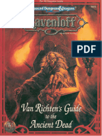 Le Guide Van Richten Des Anciens Morts