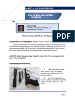 Chapter 6 - Disassembly and Assembly of Firearm