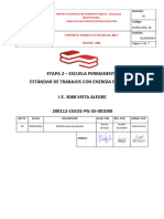 Estándar de Trabajo Con Energía Eléctrica