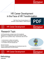 HR Career Development in The Face of HR Transformation