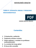 TEMA - 4. Expansion Urbana y Problemas Medioambientales