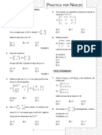 MATRICES EJERCICIOS - 2024 Peru