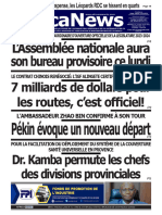 L'Assemblée Nationale Aura Son Bureau Provisoire Ce Lundi: 7 Milliards de Dollars Pour Les Routes, C'est Officiel!