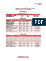 Convocatoria de Examenes Mayo-Junio 2024