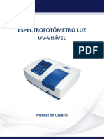 Manual - K37 UVVIS Espectofotometro Luz UV Visivel