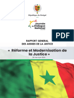 Print - Rapport General Des Assises de La Justice - Juin 2024 Ok