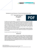 Paper No.: Elucidating The Corrosion Phenomena in A Thermal in Situ Oil Sands Emulsion Pipeline