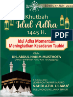 Khutbah JAWA IDUL ADHA 1445 H PC LTMNU TUlungagung