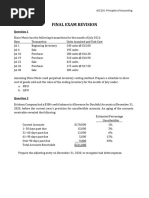 Final Exam Practice