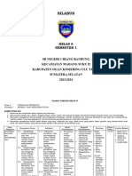 Silabus Kelas 6 Tema 3