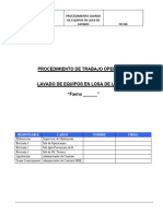 8 PTS Procedimiento Lavado de Equipos en Losa de Lavado