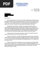 Department of Defense: Freedom of Information Division 1155 Defense Pentagon WASHINGTON, DC 20301-1155