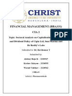 Financial Management (Bba331) Cia 3