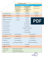 Academic Calendar (July-December 2024)