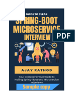 Guide To Clear Spring Boot Microservice Interviews (Free Sample Copy)