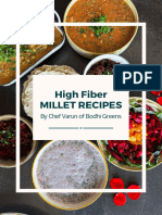 High Fiber Millet Recipe Book by Chef Varun