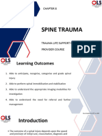 TLSM Chapter 8 - Spine Trauma