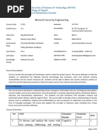 Network Security - Firstday Handout