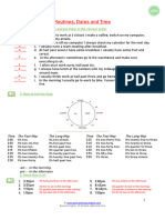 Business English 19 Routines Dates and Times A1 TV