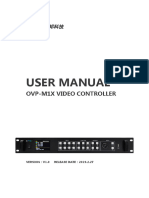 OVP-M1X User Manual