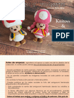 Toad y Toadette by Knitoys - Amp - Crafts PDF