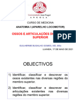 10-Aula Sobre Ossos e Articulações Do Membro Superior 2020-2021 Medicina