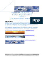 UK2000 VFR AIRFIELDS 3 Manual