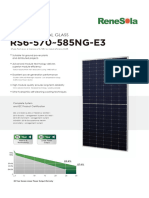 (RENESOLA) Datasheet - RS6 - (585W) NG-E3