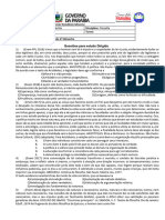 Filosofia 3º Série - Atividade de Revião Do 2 Bi