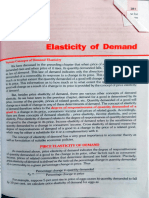 Elasticity of Demand