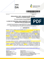 Resolución de Superservicios Con Relación A Un Contador Totalizador en Propiedad Horizontal