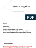 Campo y Fuerza Magnética