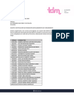 Certificación para Circulación Alcaldía Girardota Conductores