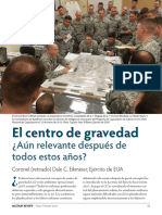 El Centro de Gravedad Aun Relevante Despues de Todos Estos Anos