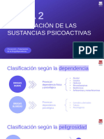 Tema 2. Clasificación Sustancias Psicoactivas