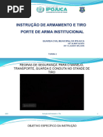 01 - Normas de Segurança e Manuseio de Arma de Fogo (Atualizado)