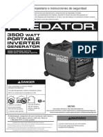 Manual Predator 3500 Español