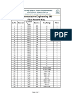 In Final Answer Key