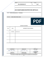 Pe-Lcde-Equ-017 - Rev 0 - Fabricação e Montagem de Estrutura Metálica