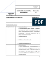 Plantilla Modelo Planificacion Anual - Cuatrimestral 2024