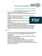 Qu'est-Ce Que L'accord de Paris Sur Le Climat