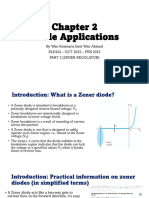 Chapter 2 Diode Applications - Part 3 - Zener Regulator