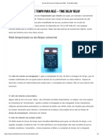 Circuito de Atraso de Tempo para Relé - Time Delay Relay