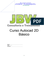 Apostila de Autocad 2D - JBW