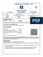 Electronic Reservation Slip (ERS) : 2910453774 12368/vikramshila Exp Ac 3 Tier Economy (3E)