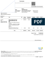 Invoice For Mobile Purchase